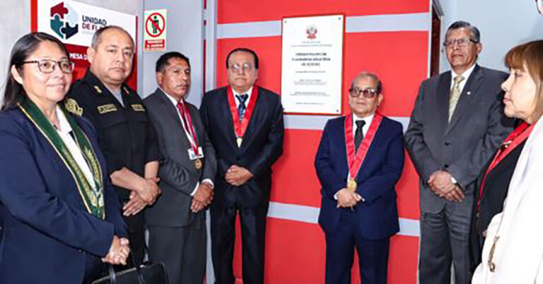 Huacho estrena unidad para procesar criminales en tiempo récord