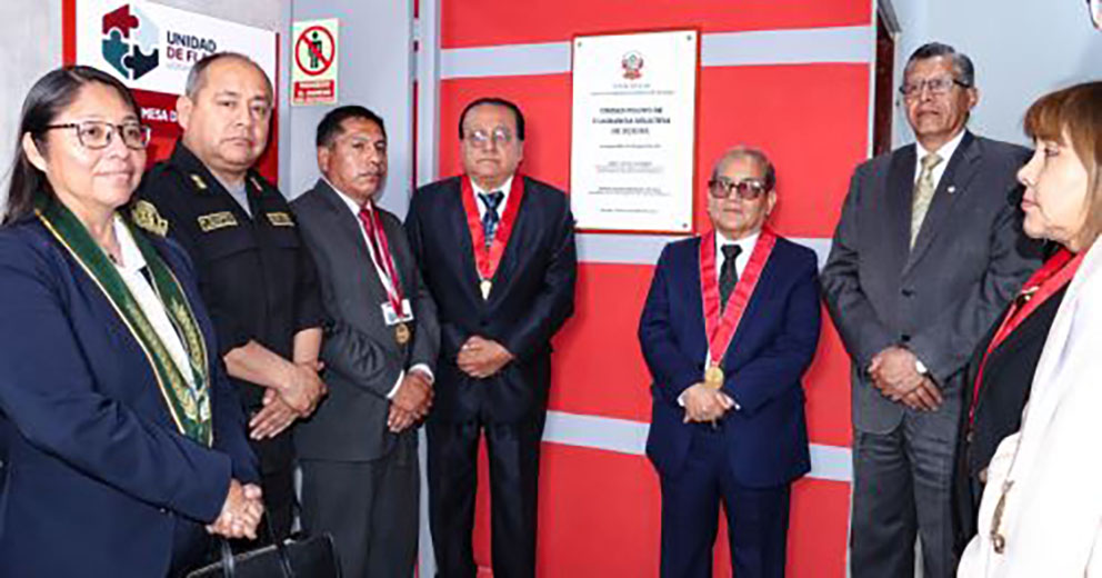 Huacho estrena unidad para procesar criminales en tiempo récord