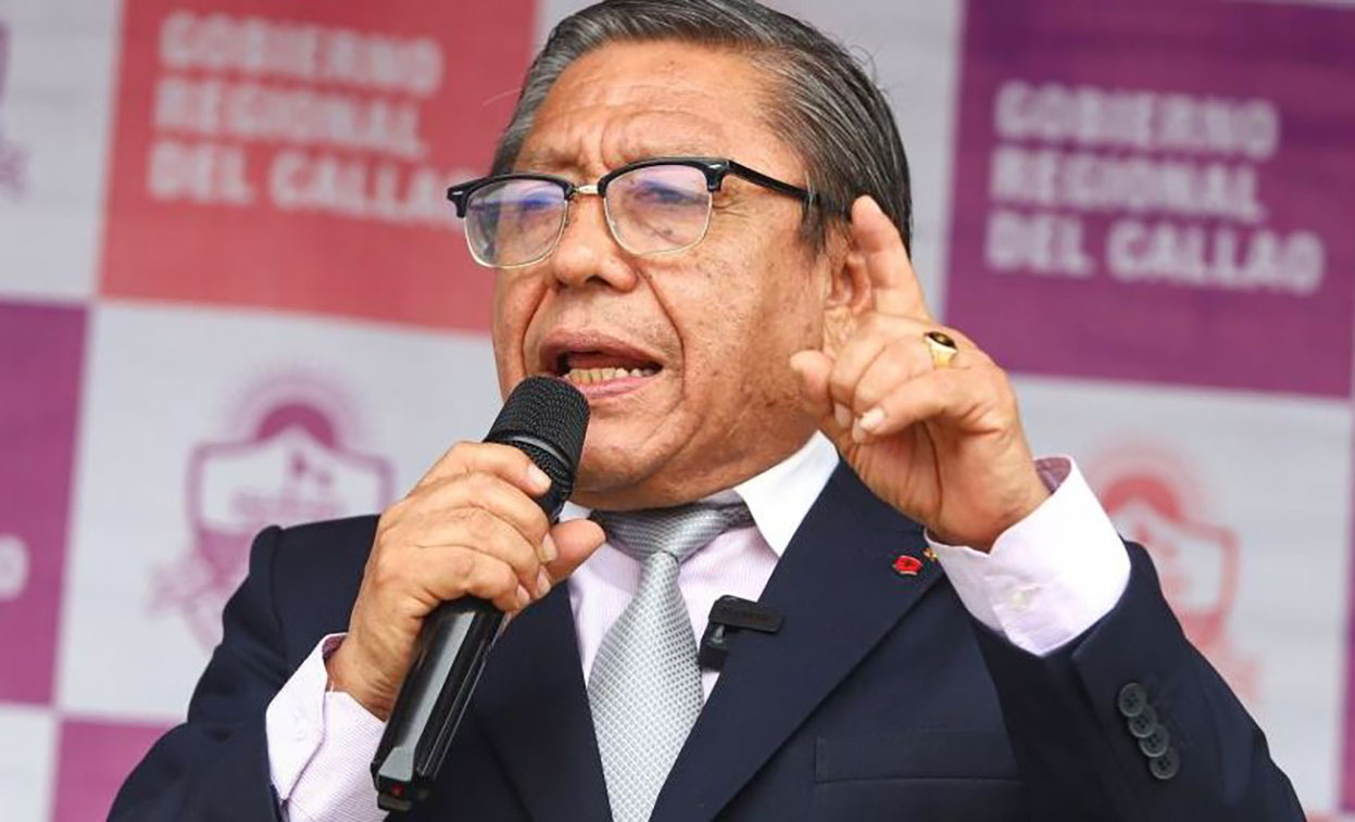 Ordenan captura del gobernador del Callao Ciro Castillo