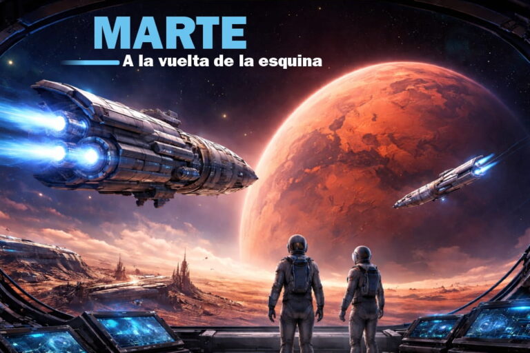 Marte a la vuelta de la esquina
