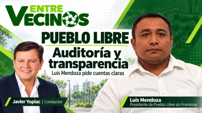 Luis Mendoza pide auditoria